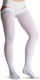 Varisan Lang Socken Oberschenkelhoch mit Silikon 15-20 mmHg Weiß