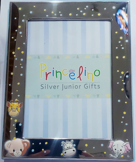 Prince Silvero Kinder Fotorahmen Silber 9x13cm