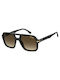 Carrera Men's Sunglasses with Black Plastic Frame and Brown Gradient Lens 317/S 807HA