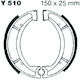 EBC Σιαγώνες Φρένου για Yamaha XT 500 / XT 600
