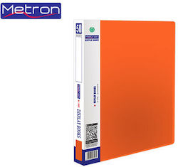 Metron Clipboard Flexible with 50 plastic sleev...