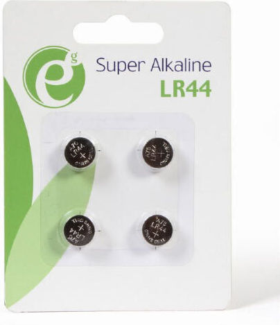 Energenie Batterien Alkalisch für Uhren LR44 1.5V 4Stück