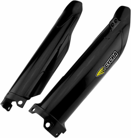 Cycra Motorcycle Front Suspension Protectors Kawasaki KX Black