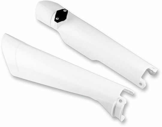 Cycra Motorcycle Front Suspension Protectors KTM 450 EXC White