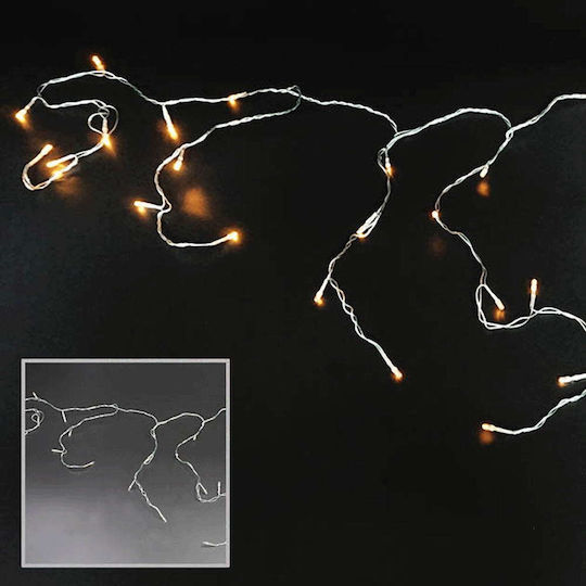 200 Lichterketten LED 6m. Weiße Typ Regen 1Stück 99-01-88018