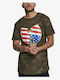 T-shirt Χακί
