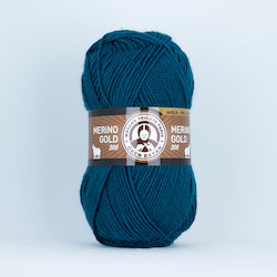 Madame Tricote Paris Merino Gold Μεικτό Πετρόλ ...
