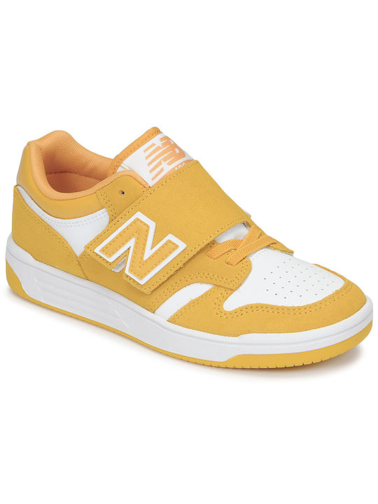 New Balance Παιδικά Sneakers 480 με Σκρατς Κίτρινα