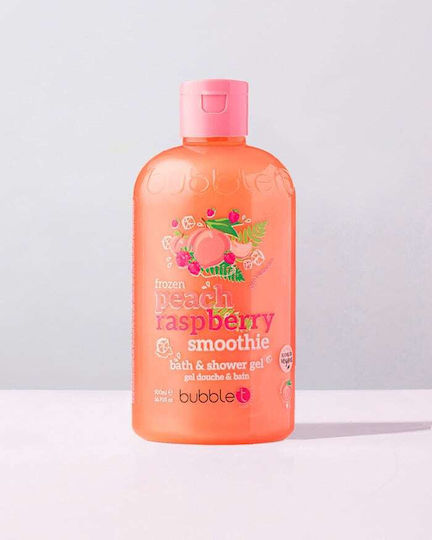 Bubble T Peach & Raspberry Αφρόλουτρο σε Gel 500ml