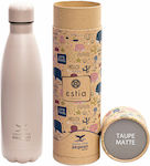 Estia Flask Lite Save the Aegean Μπουκάλι Θερμός Ανοξείδωτο BPA Free Chai Latte 500ml