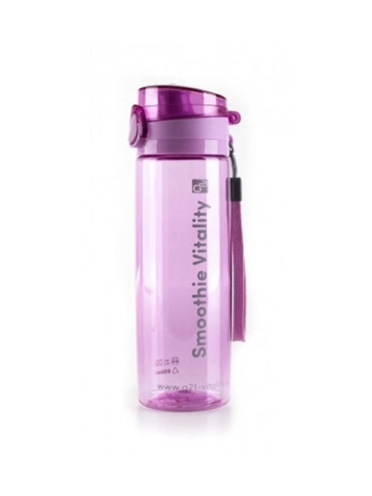 G21 Water Bottle 650ml Purple
