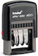 Trodat Date Stamp in Greek Language and Black Ink