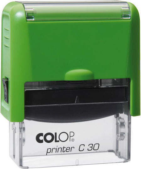 Colop Printer C30 Печат Очила за далтнозорост на Гръцки Език и Зелен Мастило