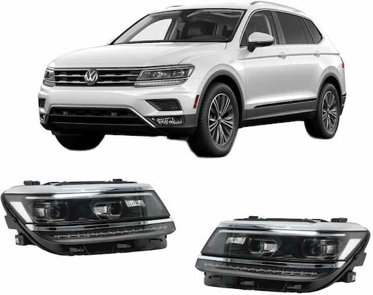 Carner Μπροστινά Φανάρια Led για Hyundai Matrix Toyota Matrix Volkswagen Tiguan 2τμχ