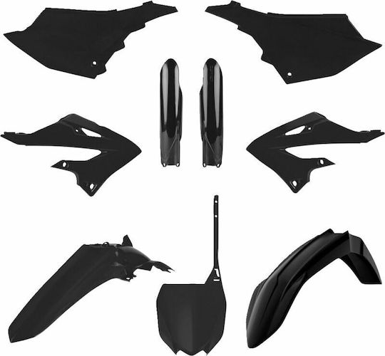 Polisport Set de Piese din Plastic pentru Motocicletă pentru Yamaha YZ 250 - YZ 250 / YZ 125 Negru