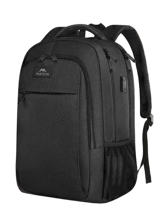 Matein Bag Backpack 15.6" Black CB-1007ΜΑΎΡΟ/15,6'