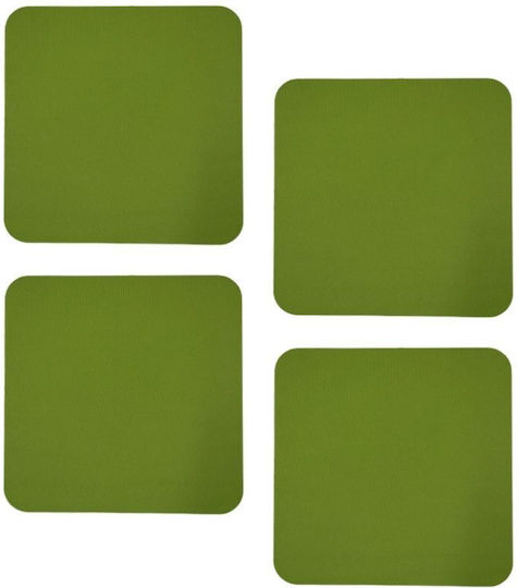 Audiodesigner Square Audio Treatment Material Panel (4 Pieces) 60cm x 60cm x 40mm in Green Color