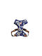 Zee-Dog Hundegeschirr Weste Air Mesh Maze Blau Mittel 40-59cm 02597