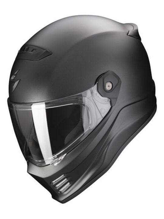 Scorpion Covert-FX Matt Pearl Black Motorcycle ...