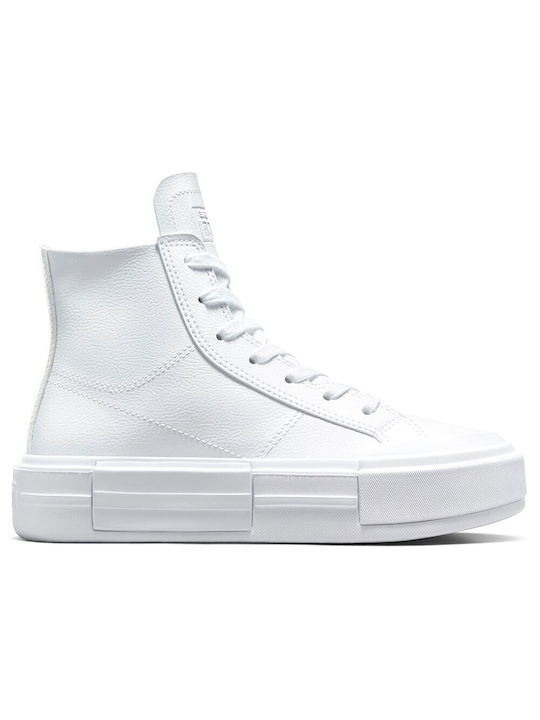 Converse Chuck Taylor All Star Cruise Γυναικεία Μποτάκια Λευκά