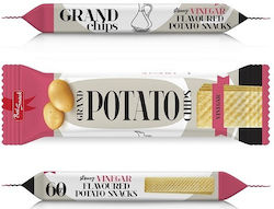 Grand Potato Chips με Γεύση Αλάτι & Ξύδι 60gr