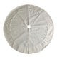Weihnachtsbaumrock Stoff Beige Ψάθινη Υ46xΦ46εκ.
