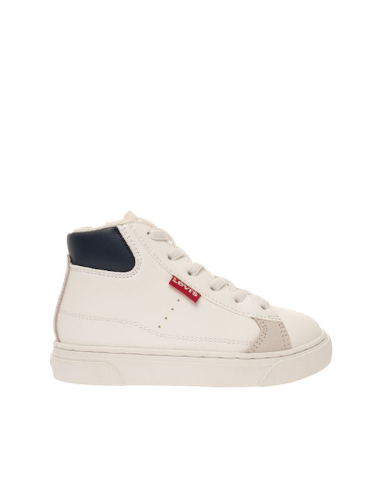 Kids Boots with Lace White