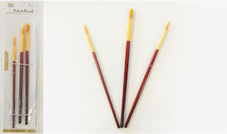 Faitakis Pack Set of 3 Art Brushes