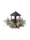 Iliadis Christmas Metallic Black Lantern 33x28cm