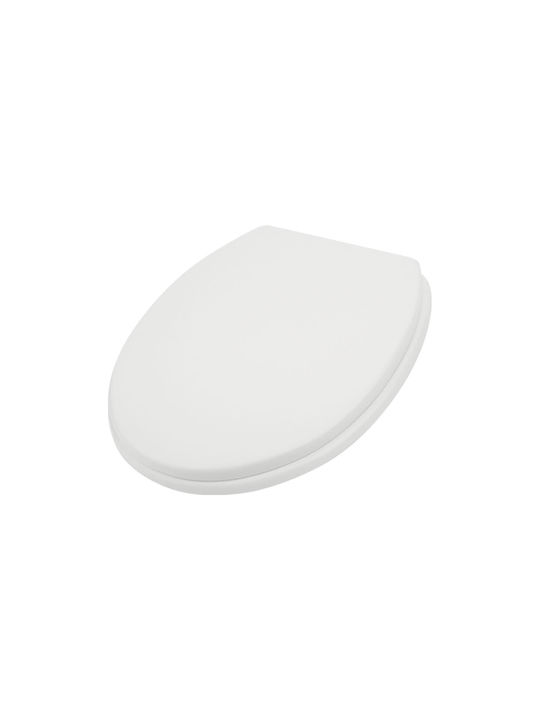 TechnoSet Toilettenbrille Kunststoff 46x35cm Weiß