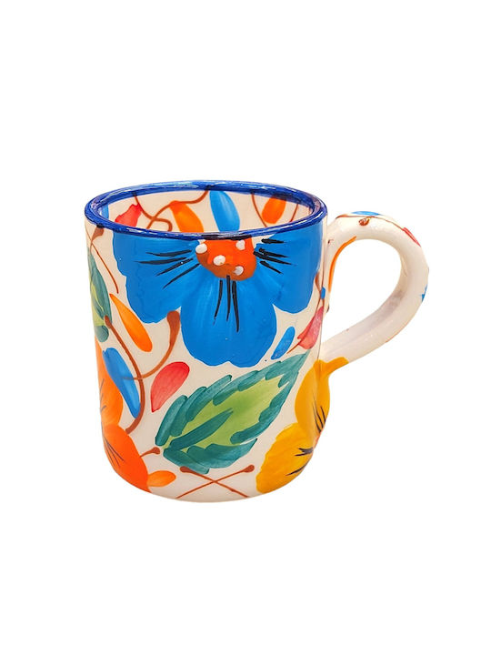 Cană Ceramică Multicoloră 300ml 1buc