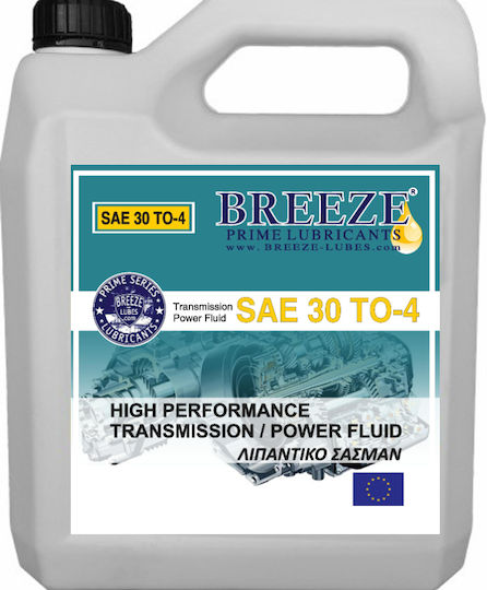Breeze Βαλβολίνη Αυτοκινήτου για Αυτόματο Κιβώτιο Ταχυτήτων SAE 30 4lt