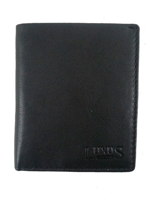 Mybag Кожен Мъжка портмоне с RFID Черно