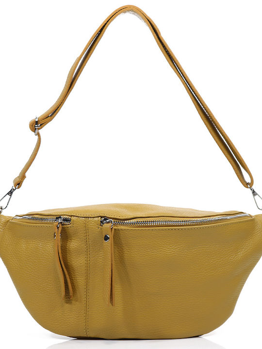 Passaggio Leather Дамска Дървена Чанта През Рам...