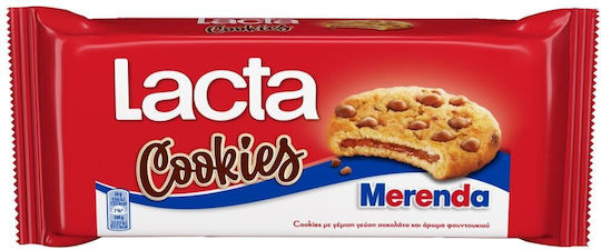 Lacta Biscuits Cookies With Chips & Filling Chocolate & Merenda 1pcs 156gr