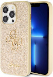 Guess Umschlag Rückseite Metallisch Gold (iPhon...
