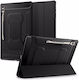 Spigen Pro Flip Cover Silicone / Plastic Durable Black (Galaxy Tab S9 Ultra) ACS06538