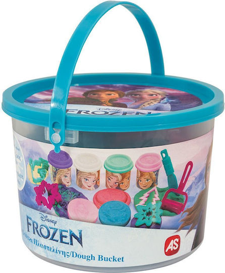 AS Plasticine Disney Frozen Play Set Can for 3+ Years 4 Pieces