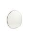 La Redoute Interieurs Wall Mirror Full Length with Yellow Metallic Frame Diameter 100cm 1pcs