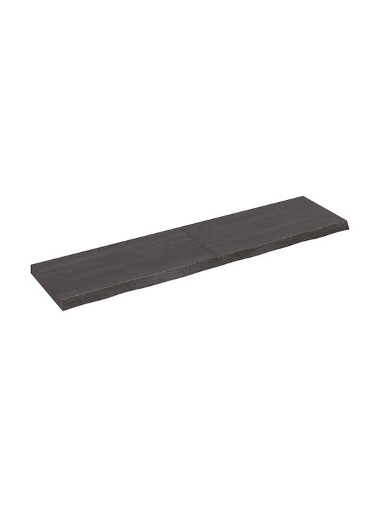 Shelf Wall 120x30x4cm Dark Grey