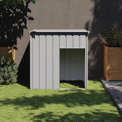vidaXL Dog House Gray 110x103x109cm