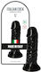 Toyz4lovers Dildo Romeo Ρεαλιστικό Dildo με Βεντούζα Μαύρο 12.5cm