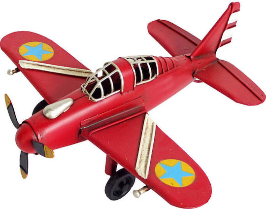 Miniatură Decorativă Avion Metalic