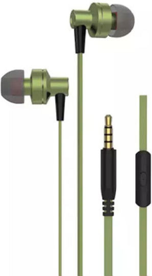 Riversong In-ear Handsfree με Βύσμα 3.5mm Πράσινο