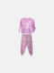 Joyce Set Top & Bottom Kids Pyjamas Lilac