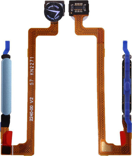 Flex Cable with Fingerprint in Blue colour for Redmi Note 12 5G