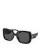 Tory Burch Damen Sonnenbrille mit Schwarz Kunststoff Gestell und Schwarz Linse TY7179U-170987