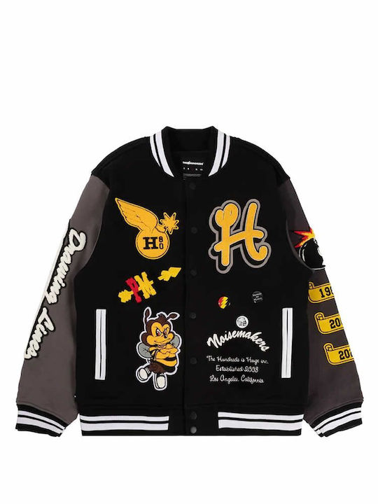 The Hundreds Κολλεγιακό Μπουφάν Μαύρο