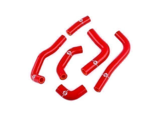 Optimal Car Silicone Hose Set Water for Audi A3 / S3 Skoda Octavia Volkswagen Golf / Eos Red