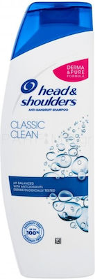 Head & Shoulders Classic Clean Σαμπουάν Βαθύ Καθαρισμού 300ml